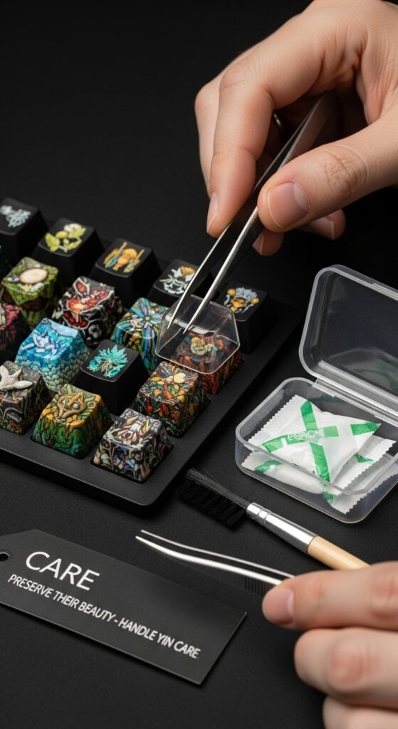 Cách Bảo Quản Keycap Thủ Công – Giữ Vẻ Đẹp Và Giá Trị Lâu Dài